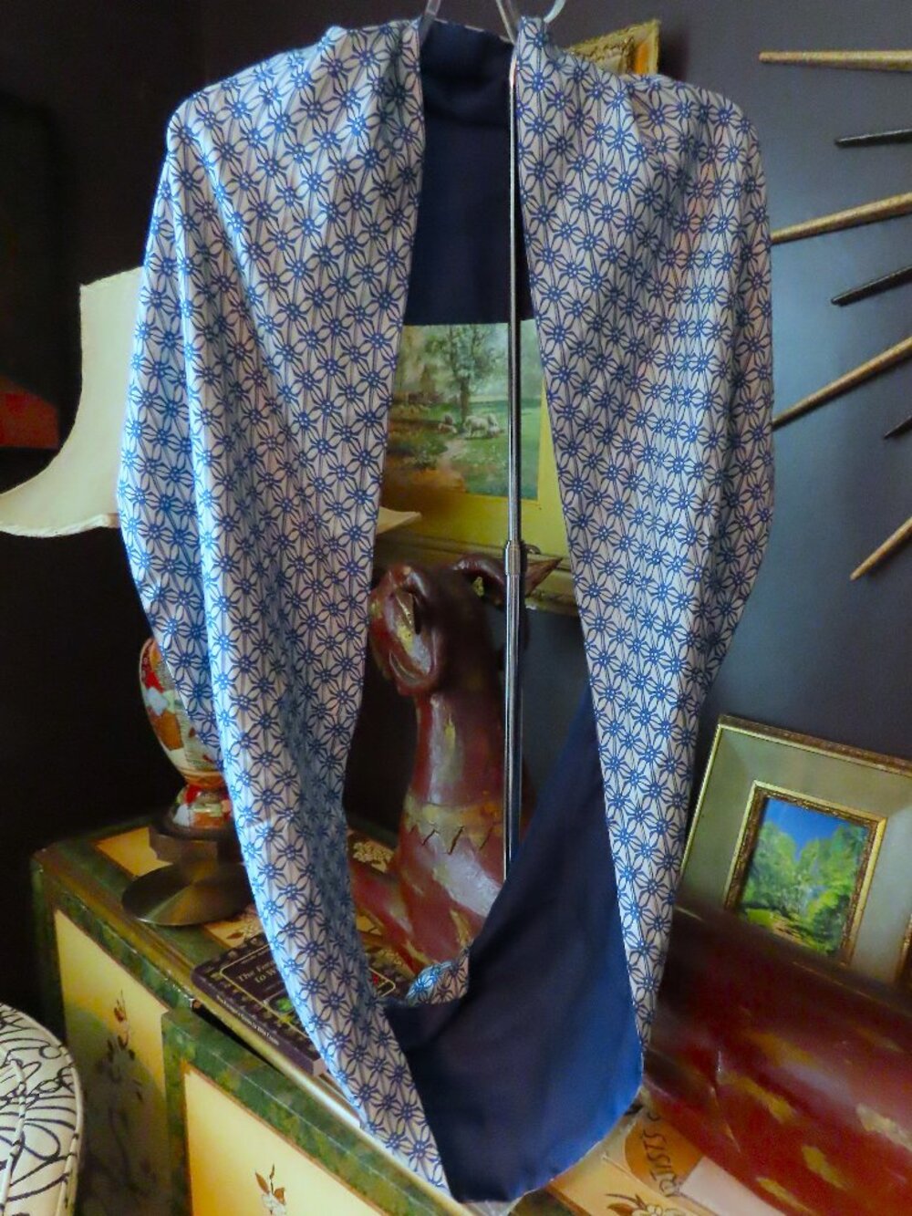 METISEKO SILK SCARF NWT VIETNAM SILK